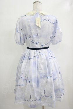 画像3: Leur Getter / Dreamy Carousel袖付ワンピース M ブルー H-25-12-06-004-LU-OP-KB-ZH