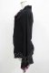画像2: gouk / 着物袖カーディガン  ブラック H-25-12-06-043-GO-TO-KB-ZH (2)