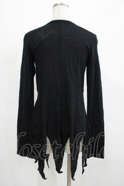 画像3: BPN / イレギュラーカーディガン  ブラック H-25-12-06-045-GO-TO-KB-ZH