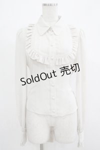 abilletage / シャーロットブラウス  アイボリー H-25-12-06-048-GO-BL-KB-ZH