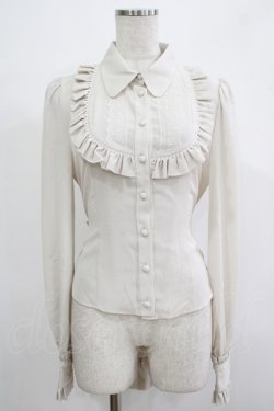 画像1: abilletage / シャーロットブラウス  アイボリー H-25-12-06-048-GO-BL-KB-ZH