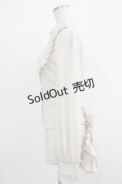 画像2: abilletage / シャーロットブラウス  アイボリー H-25-12-06-048-GO-BL-KB-ZH