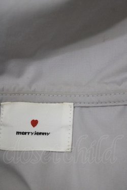 画像4: merry jenny / レースカフスブラウス  グレー H-25-12-06-050-LO-BL-KB-ZH