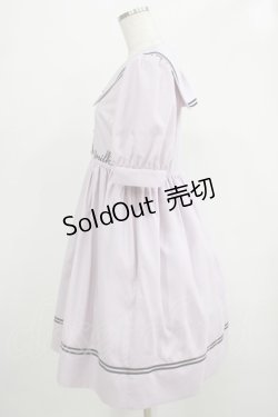 画像2: 【SALE】MILK / Sailor puffワンピース  ラベンダーピンク H-25-12-06-005-ML-OP-KB-ZH