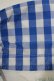 画像4: Jane Marple / ギンガムカラー半袖ブラウス M オフ×ブルー H-25-12-06-051-JM-BL-KB-ZH (4)