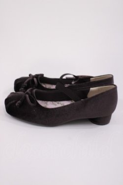 画像2: m petit by misako / AMNIリボンPP M/約23.0cm〜23.5ｃｍ ブラウン H-25-12-06-1041-LO-SH-NS-ZH