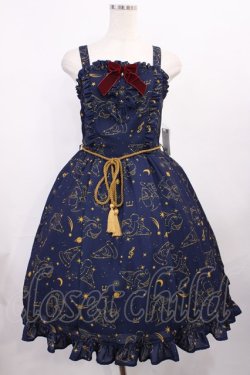 画像1: axes femme kawaii / 【Disney】ファンタジア/ワンピース M ネイビー H-25-12-06-1003-AX-OP-NS-ZH