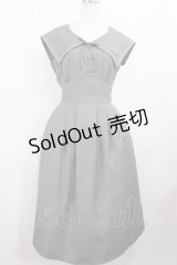 an another angelus / ビッグカラーコルセットタックワンピース Free L/KHAKI H-25-12-06-1010-CA-OP-NS-ZH