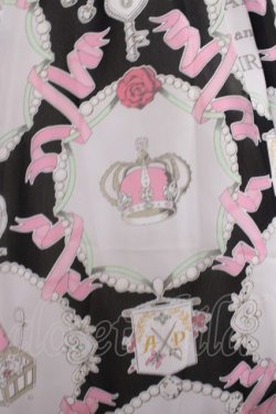 画像4: ALICE and the PIRATES / 宝石柄シフォンジャンパースカート Free ブラック H-25-12-06-1001-PA-OP-NS-ZH