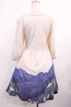 画像2: Franche Lippee / アリス柄ワンピース M ピンク H-25-12-06-1015-LO-OP-NS-ZH