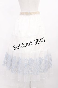 画像2: axes femme / カードキャプターさくら／スカート Free クリアカード × 夢の鍵・杖(シロ) H-25-12-06-1017-AX-SK-NS-ZH