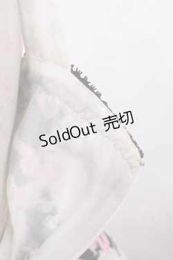 画像5: ALICE and the PIRATES / 宝石柄シフォンジャンパースカート Free ブラック H-25-12-06-1001-PA-OP-NS-ZH