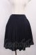画像1: Franche Lippee / 肉球プリーツスカート S ネイビー H-25-12-06-1020-LO-SK-NS-ZH (1)