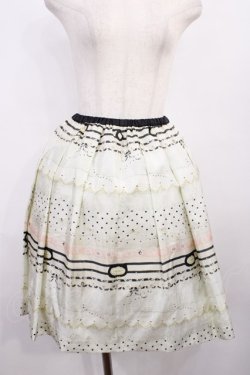 画像1: Franche Lippee / オリプリスカート M オフ H-25-12-06-1021-LO-SK-NS-ZH