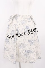 Fi.n.t / フルーツ柄スカート Free ベージュ/ネイビー H-25-12-06-1022-CA-SK-NS-ZH