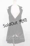 axes femme POETIQUE / ホルターロングベスト M ブラック H-25-12-06-1026-AX-TO-NS-ZH