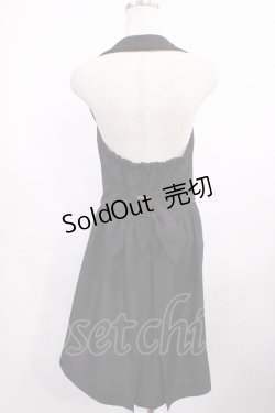 画像2: axes femme POETIQUE / ホルターロングベスト M ブラック H-25-12-06-1026-AX-TO-NS-ZH