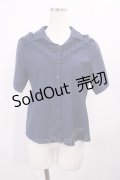 an another angelus / レース使い開衿シャツ Free Navy H-25-12-06-1028-CA-BL-NS-ZH