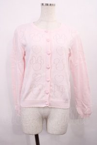 Nile Perch / ディズニーコラボカーディガン Free ピンク H-25-12-06-1035-LO-TS-NS-ZH