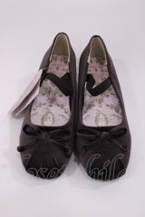 m petit by misako / AMNIリボンPP M/約23.0cm〜23.5ｃｍ ブラウン H-25-12-06-1041-LO-SH-NS-ZH