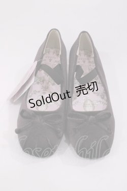 画像1: m petit by misako / AMNIリボンPP M/約23.0cm〜23.5ｃｍ ブラウン H-25-12-06-1041-LO-SH-NS-ZH