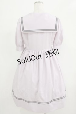 画像3: 【SALE】MILK / Sailor puffワンピース  ラベンダーピンク H-25-12-06-005-ML-OP-KB-ZH
