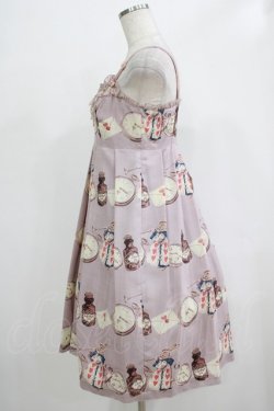 画像2: Emily Temple cute / ワンダーランドノースリーブワンピース  グレー H-25-12-06-006-ET-OP-KB-ZH