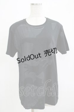 画像1: STIGMATA / プリントTシャツ M ブラック H-25-12-06-064-GO-TO-KB-ZT239