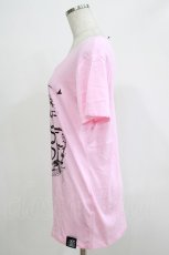 画像2: 【SALE】NOISE NOISE NOISE / プリントTシャツ L ピンク H-25-12-06-066-PU-TO-KB-ZH (2)