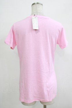 画像3: NOISE NOISE NOISE / プリントTシャツ L ピンク H-25-12-06-067-PU-TO-KB-ZH