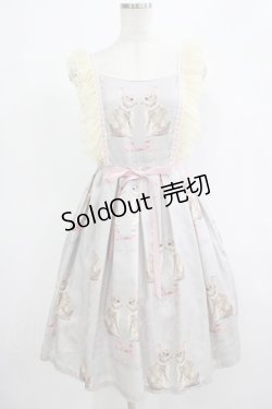 画像1: Leur Getter / Twin Rabbitキャミワンピース M グレー H-25-12-06-009-LU-OP-KB-ZH