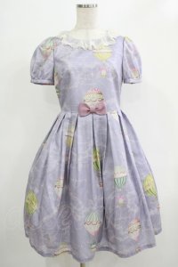 Emily Temple cute / フロートmapワンピース S ラベンダー H-25-12-06-010-ET-OP-KB-ZH