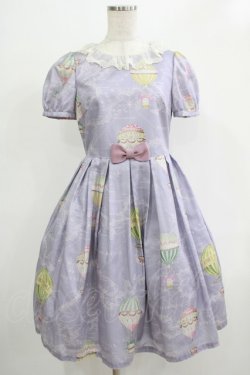 画像1: Emily Temple cute / フロートmapワンピース S ラベンダー H-25-12-06-010-ET-OP-KB-ZH