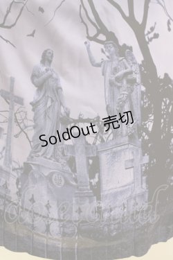 画像4: Moi-meme-Moitie / スリーピングガーデン編上げジャンパースカート 13号 ネイビー H-25-12-06-001-MO-OP-KB-ZH