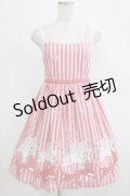 Emily Temple cute / Cookie popウエストリボンワンピース M ピンク H-25-12-06-013-ET-OP-KB-ZH