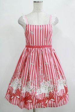 画像1: Emily Temple cute / Cookie popウエストリボンワンピース M ピンク H-25-12-06-013-ET-OP-KB-ZH