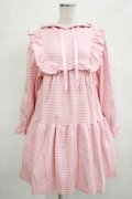 Candy Stripper / GOOD DAYS HOODIEワンピース  ピンク H-25-12-06-014-PU-OP-KB-ZH