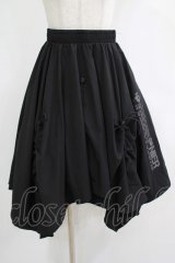 NieR Clothing / イレギュラースカート  黒 H-25-12-06-015-PU-SK-KB-ZH