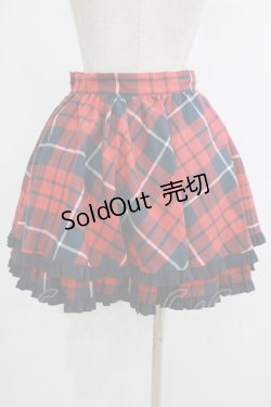 画像3: MILK / M'フリルスカート  赤 H-25-12-06-022-ML-SK-KB-ZH