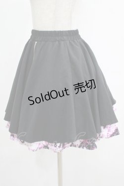 画像2: NieR CLOTHING / ZIPラインスカート  黒 H-25-12-06-023-PU-SK-KB-ZH