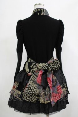 画像3: Qutie Frash / チャイナワンピース  黒×紫 H-25-12-06-025-QU-OP-KB-ZH