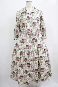 Melody BasKet / Melody streetワンピース L レッド H-25-12-07-001-LO-OP-KB-ZH