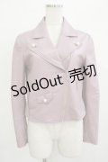 MILK / faux-leatherライダース  グレープピンク H-25-12-07-028-ML-JA-KB-ZH