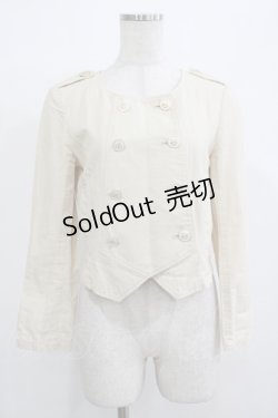 画像1: 【SALE】MILK / マリンジャケット  ベージュ H-25-12-07-030-ML-JA-KB-ZT284