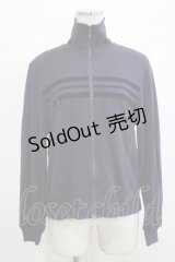 Jane Marple Dans Le Salon / Velvet ribbon zip up  navy H-25-12-07-031-JM-TO-KB-ZH