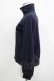 画像2: Jane Marple Dans Le Salon / Velvet ribbon zip up  navy H-25-12-07-031-JM-TO-KB-ZH (2)