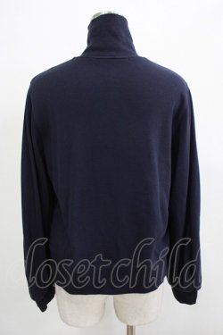 画像3: Jane Marple Dans Le Salon / Velvet ribbon zip up  navy H-25-12-07-031-JM-TO-KB-ZH