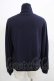 画像3: Jane Marple Dans Le Salon / Velvet ribbon zip up  navy H-25-12-07-031-JM-TO-KB-ZH (3)