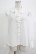 MILK / Romanticブラウス  オフ H-25-12-07-033-ML-BL-KB-ZH