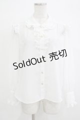 MILK / Romanticブラウス  オフ H-25-12-07-033-ML-BL-KB-ZH